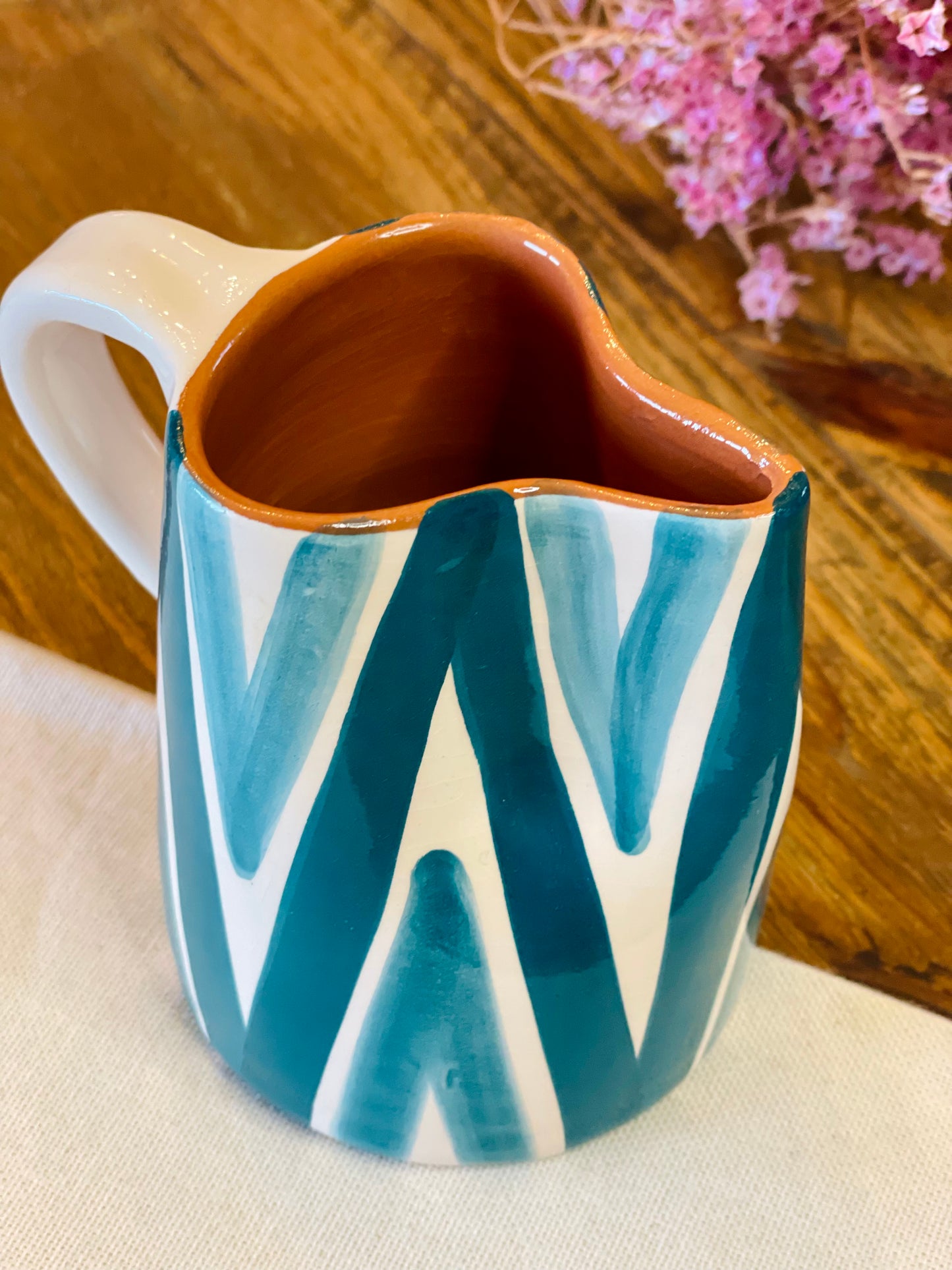 Hand painted mini jug 0.25L