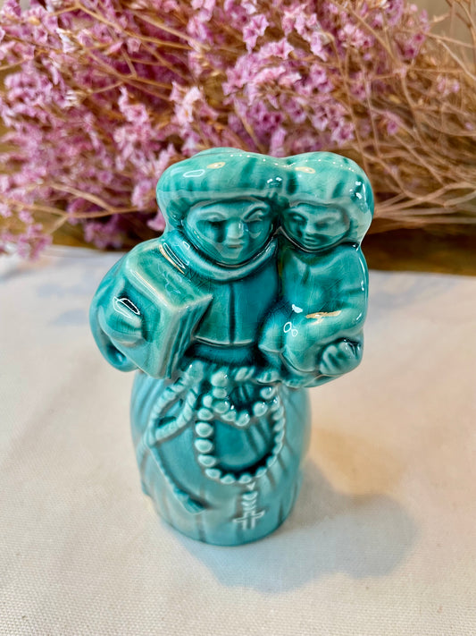 Santo António médio (azul turquesa)