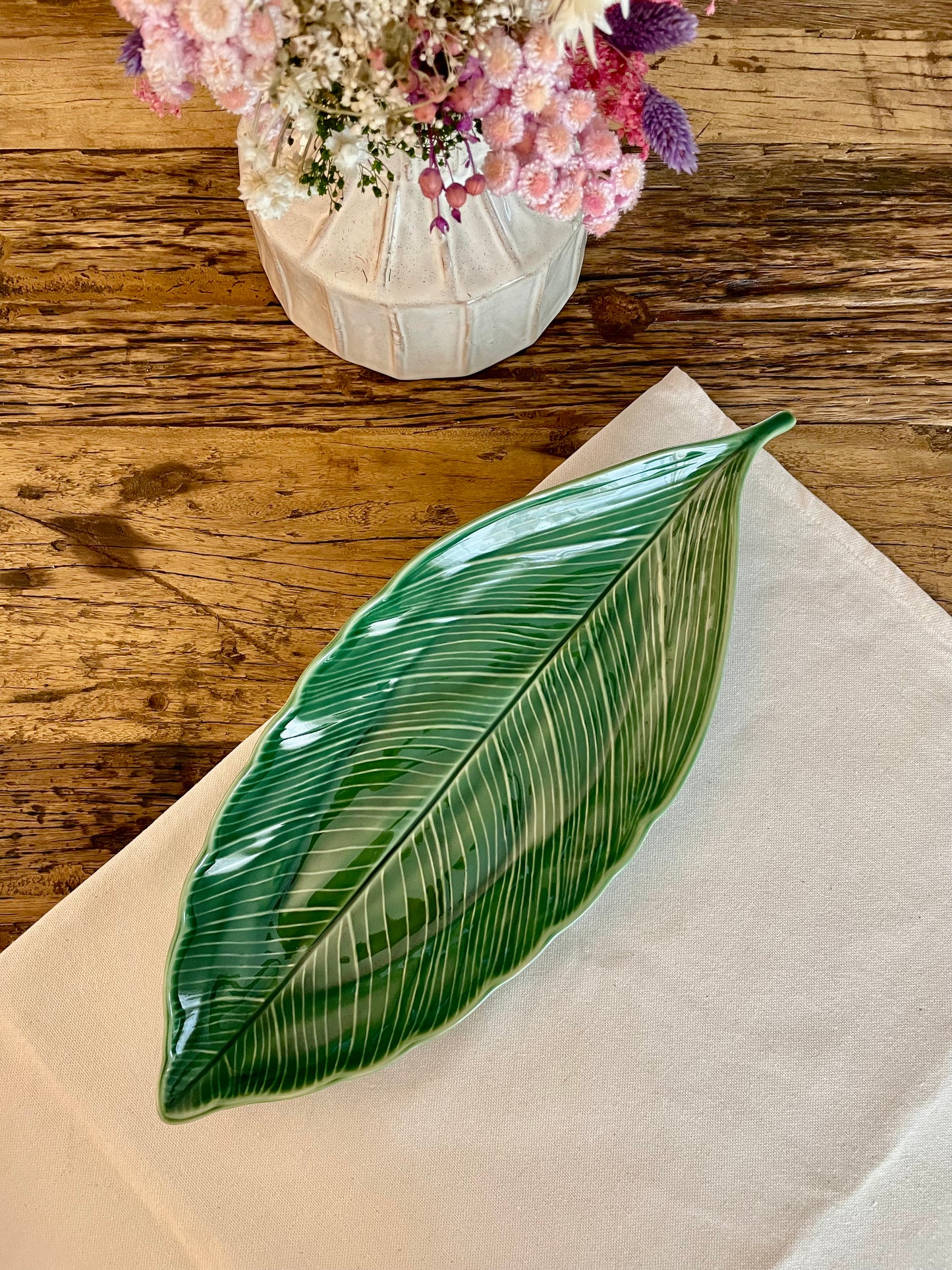 Folha de bananeira (verde escuro)