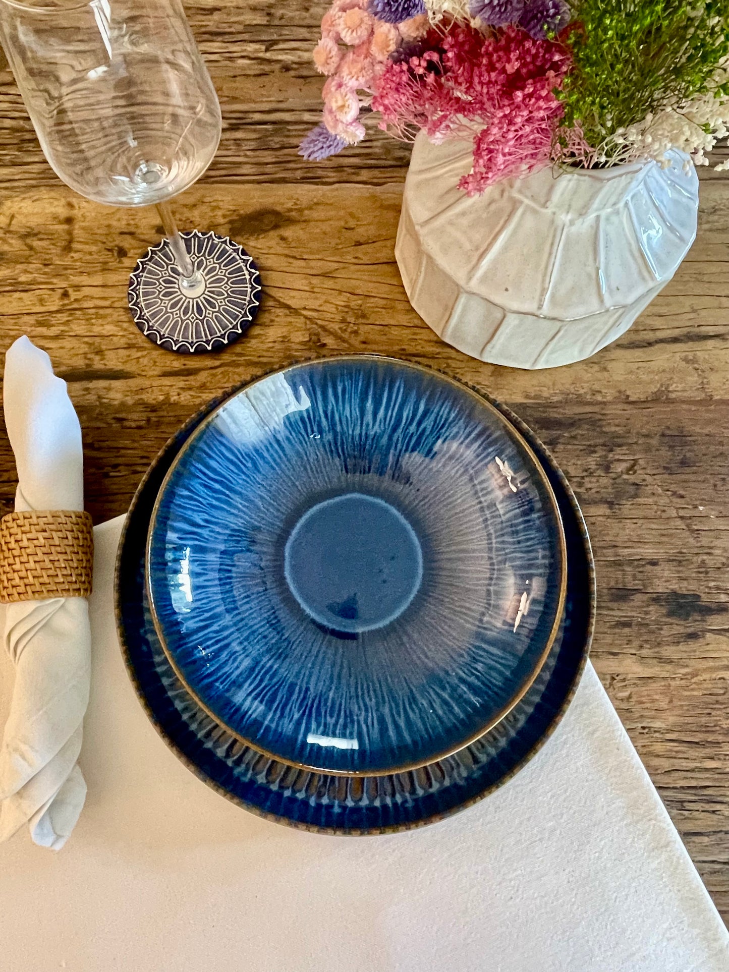 Soup plate/bowl from Iris collection