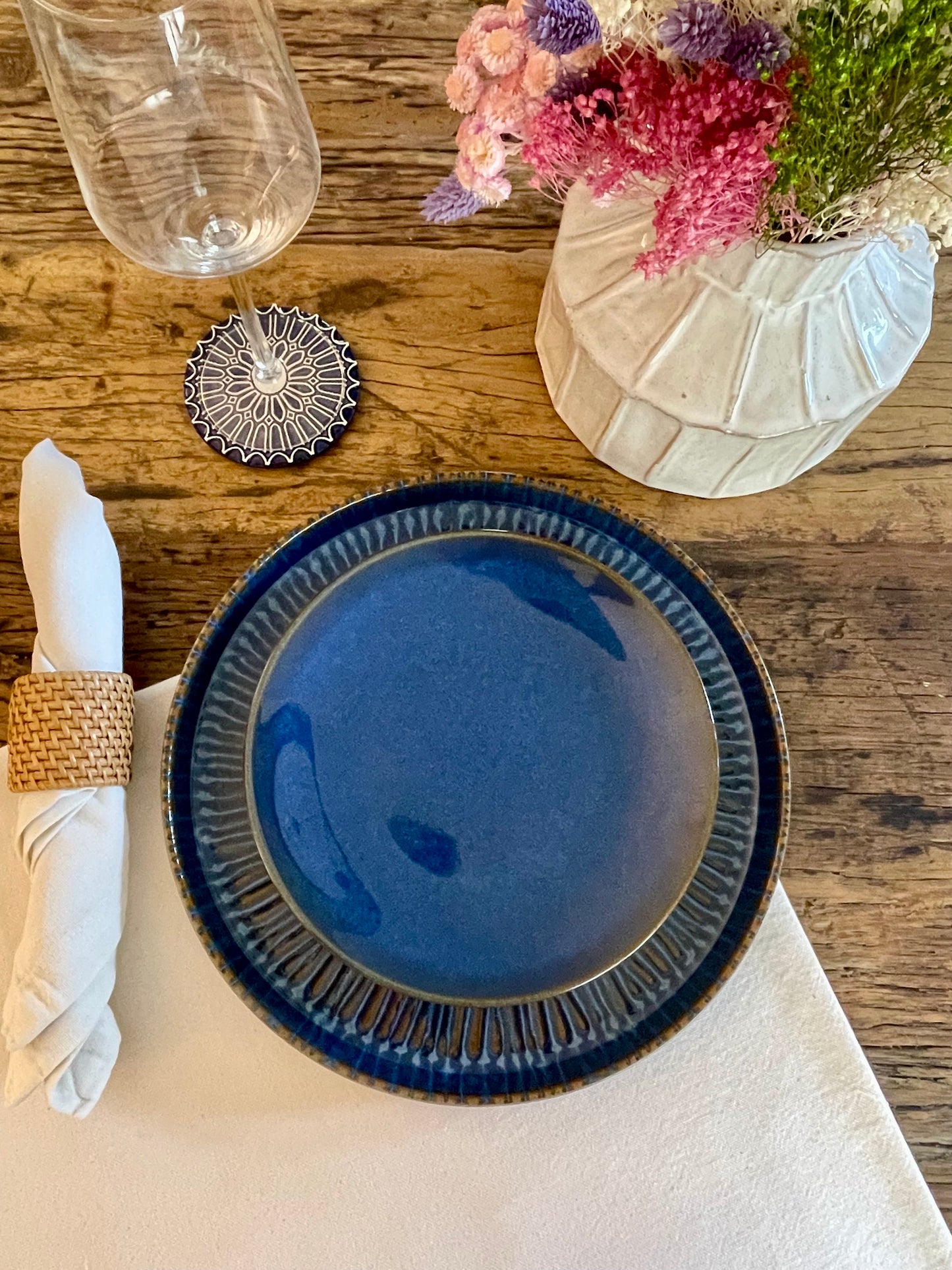 Dessert or salad plate from Iris collection