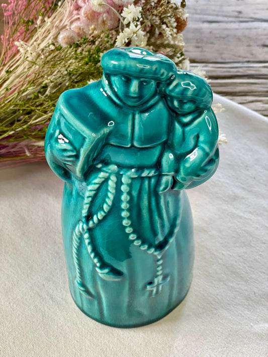 Santo António grande (azul turquesa)