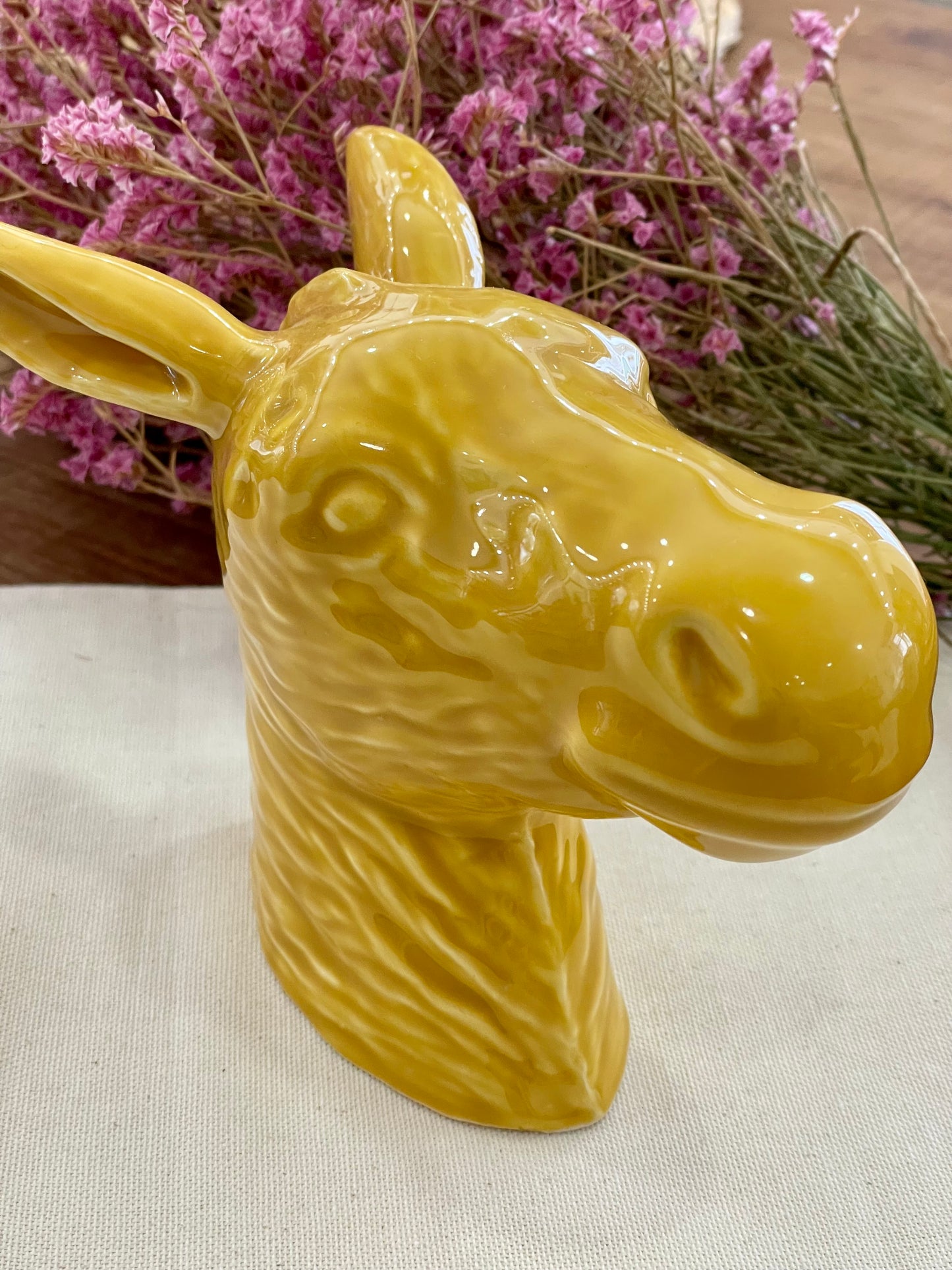 Donkey's head (mustard yellow)