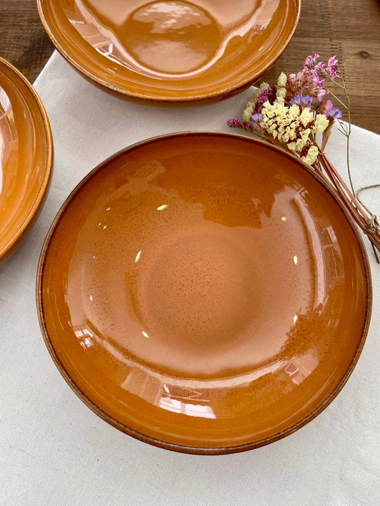 Bowl laranja em grés